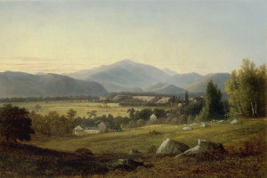Mount Washington and Champney's Homestead, North Conway by Benjamin Champney