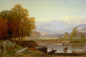 Mount Washington from the Saco River by Samuel Lancaster Gerry