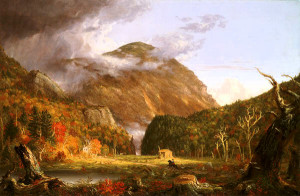 A View of the Mountain Pass Called the Notch of the White Mountains (Crawford Notch) by Thomas Cole