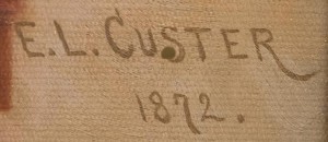 E.L. CUSTER / 1872.