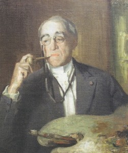John Carleton Wiggins (1848-1932) Portrait, 1920, by Albert Rosenthal (1863-1939)
