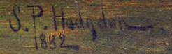 S.P. Hodgdon. / 1882