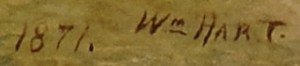 1871. WmHART [superscript m, underlined]